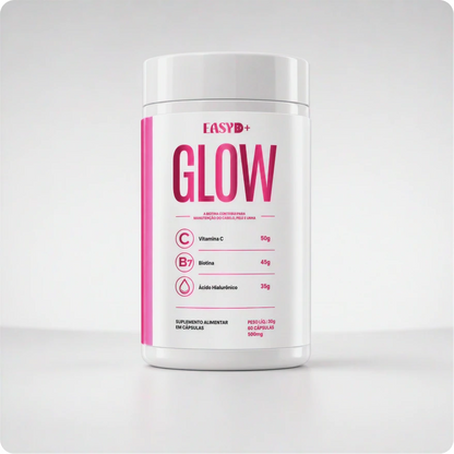 EASYD+ GLOW 500MG - 60 CÁPSULAS